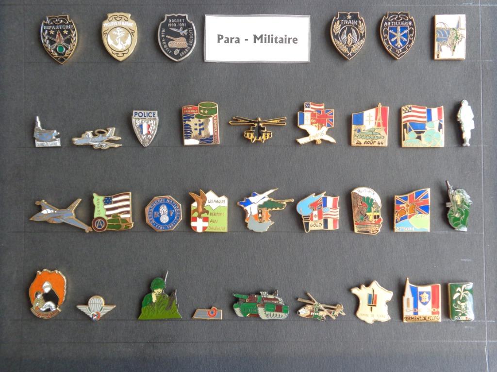 33 verschillende pinnen op de „Para Militaire” (om uit te ki, Verzamelen, Ophalen