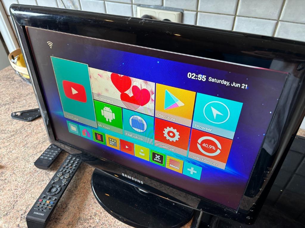 Samsung Tv 50cm diagonaal, Ophalen of Verzenden, Gebruikt, 40 tot 60 cm, Samsung