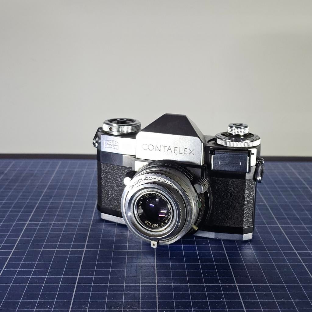 Contaflex Beta fototoestel, Audio, Tv en Foto, Fotocamera's Analoog, Ophalen of Verzenden, Gebruikt, Compact, Canon