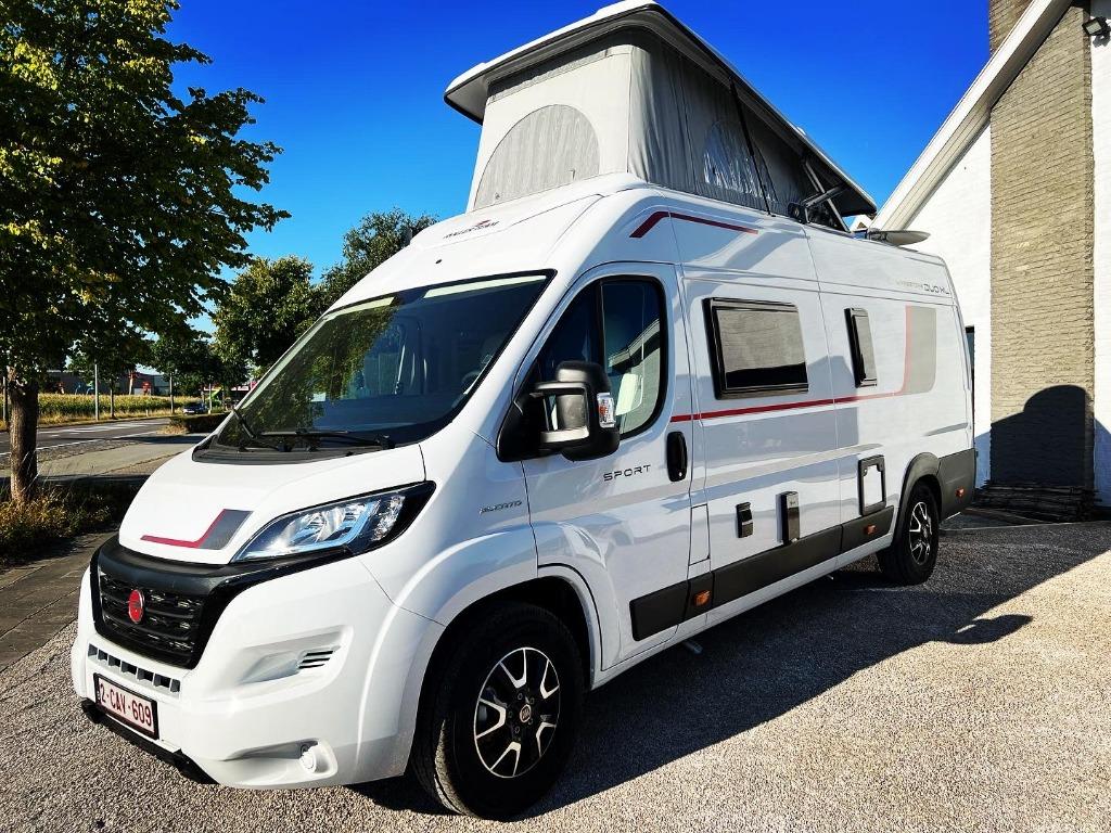 Rollerteam Livingstone DUO XL Full Option/SATELLIET/TREKHAAK, Caravanes & Camping, Camping-cars, 6 à 7 mètres, Siège standard