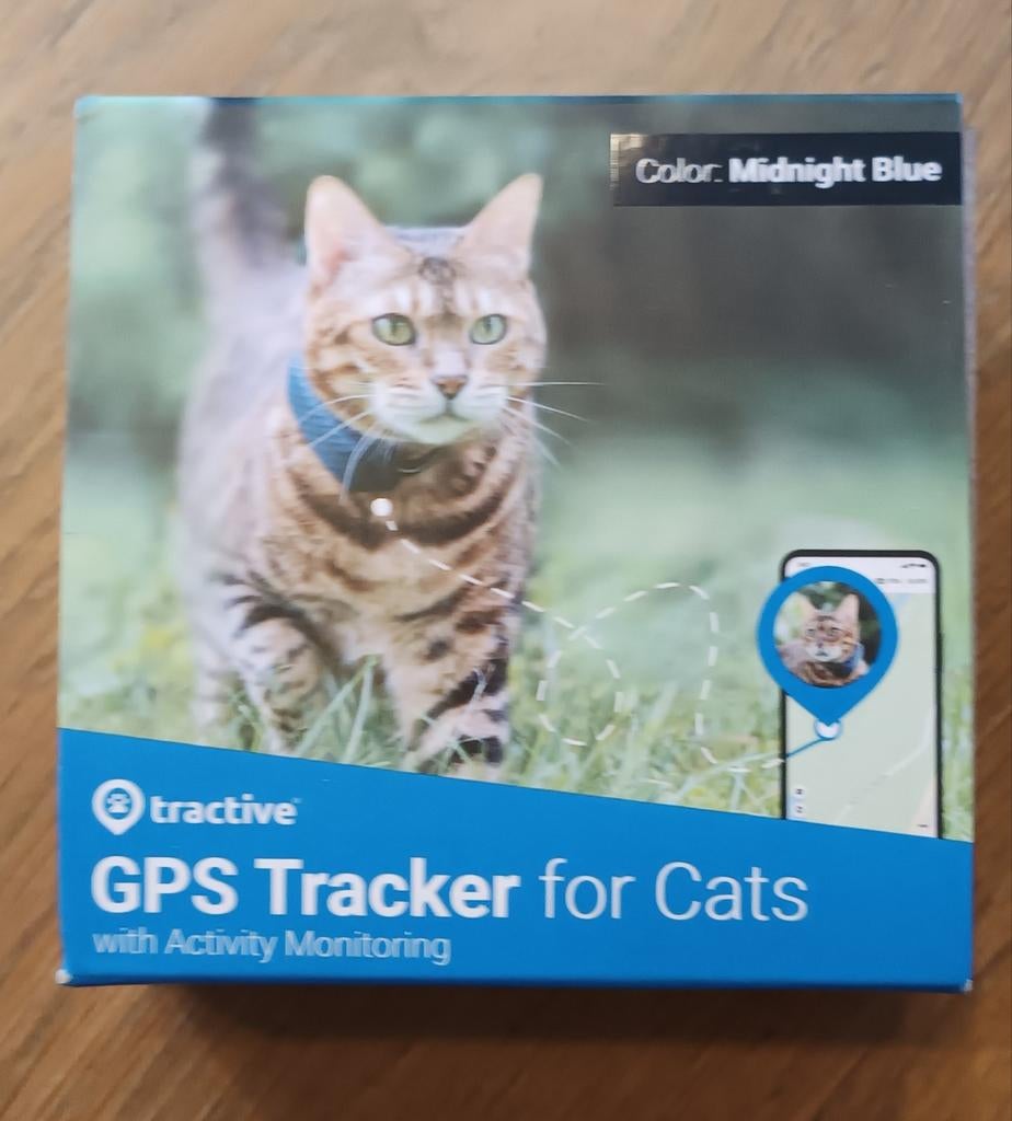 GPS tracker voor kat, Dieren en Toebehoren, Ophalen of Verzenden, Zo goed als nieuw