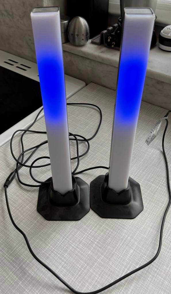 Lamp met afstandsbediening - diverse kleuren, Ophalen of Verzenden, Zo goed als nieuw