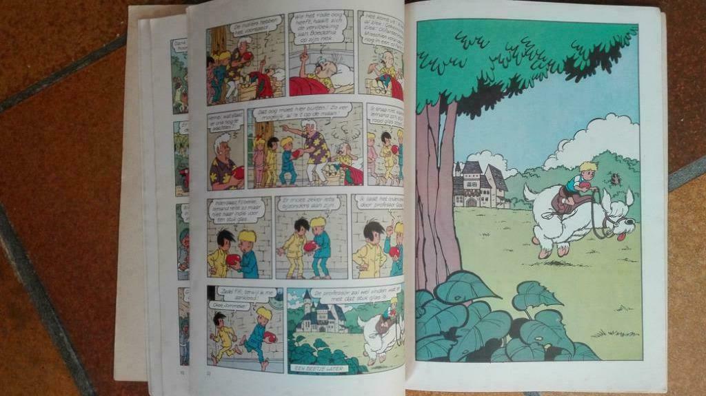 Hollandse versie Jommeke "het rode oog", Livres, BD, Utilisé, Une BD, Enlèvement ou Envoi