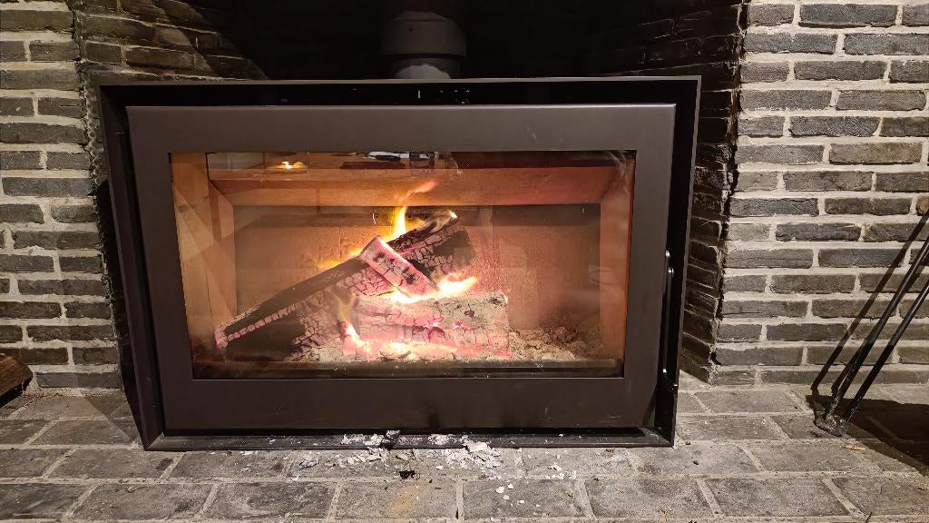 haard casette, Huis en Inrichting, Haarden, Ophalen, Gebruikt, Vrijstaande haard, Houthaard
