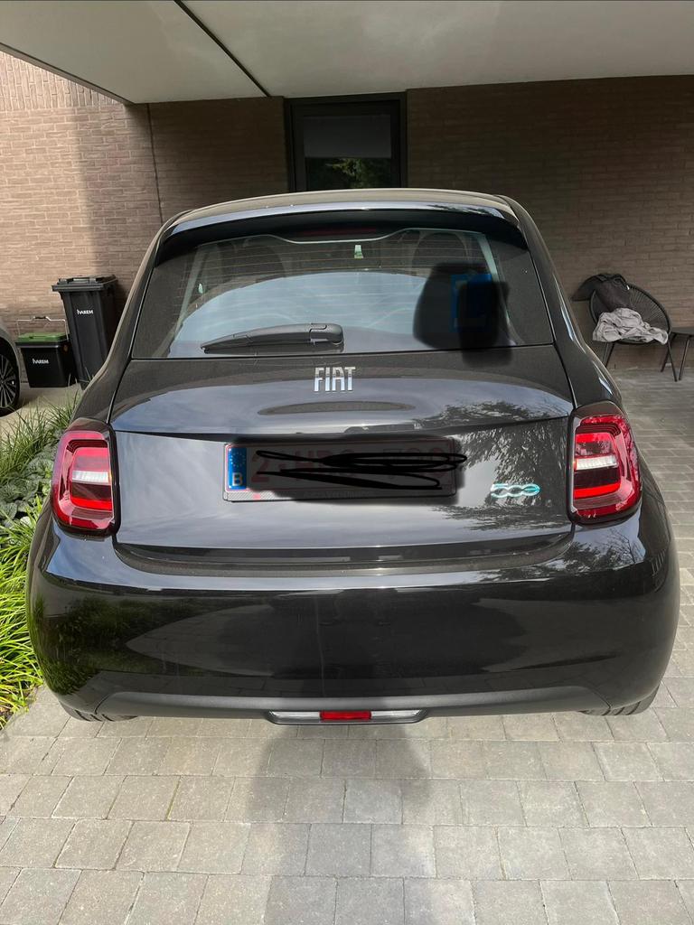 Fiat 500E, Auto's, Fiat, 4 zetels, Stof, Zwart, Start-stop-systeem