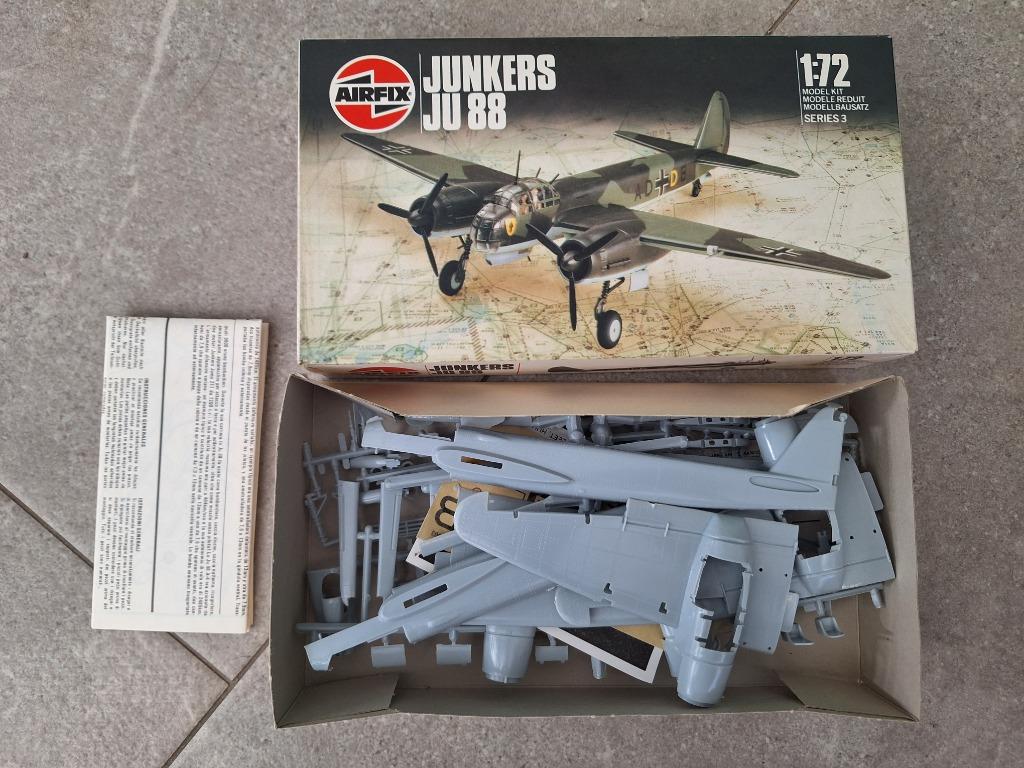 Airfix Junkers Ju 88, Enlèvement