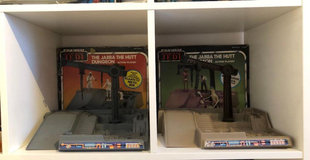 Star wars vintage jabba dungeon playset, Envoi, Utilisé
