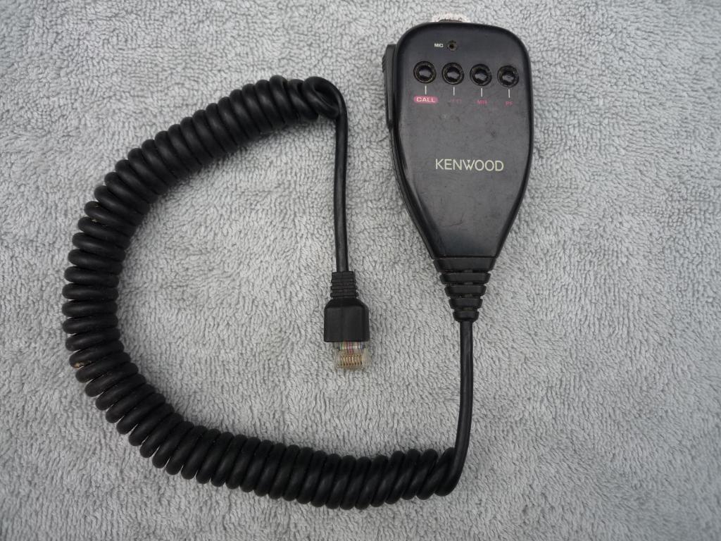 Kenwood Electret condenser microphone RJ-45, Télécoms, Émetteurs & Récepteurs, Enlèvement ou Envoi, Utilisé