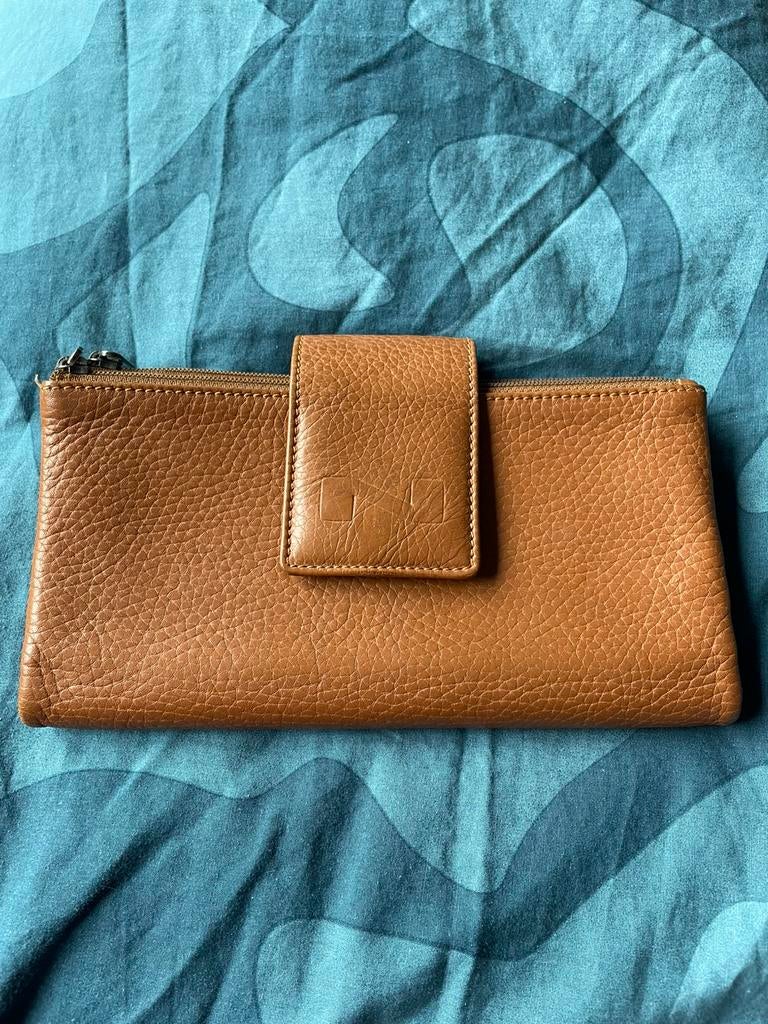Portefeuille van Nathan- Baume, Autres marques, Cuir, Brun, Enlèvement