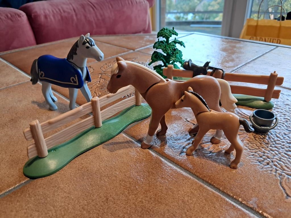 Playmobil équitation 4188 Famille de chevaux, Enlèvement ou Envoi, Comme neuf