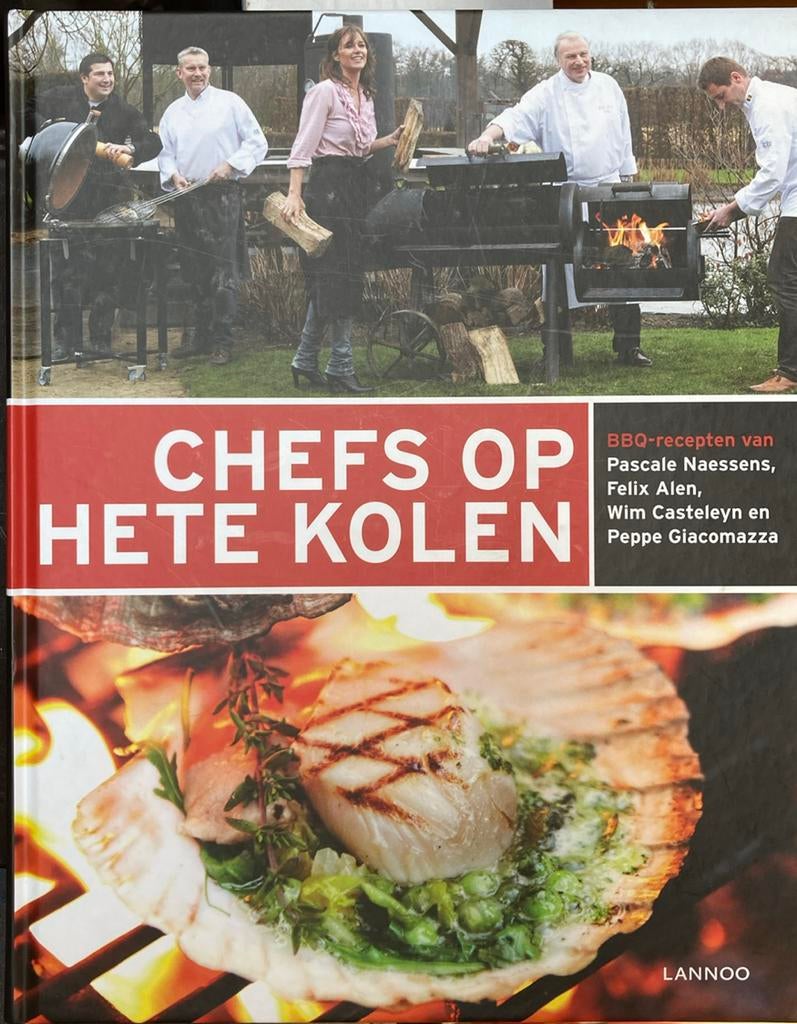 Marc Declercq - Chefs op hete kolen, Boeken, Kookboeken, Zo goed als nieuw, Ophalen of Verzenden