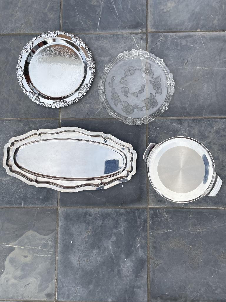 inox schotels, Ophalen, Gebruikt, Inox, Overige typen