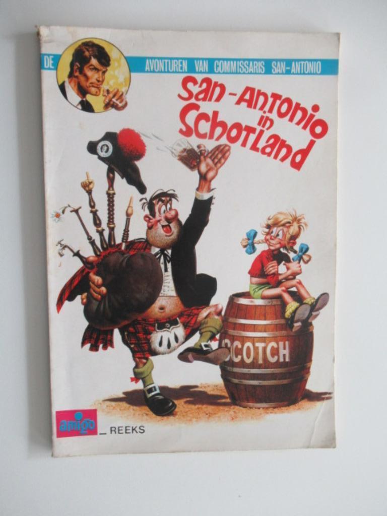 amigo reeks..nr.7...san antonio in schotland......1st, Enlèvement ou Envoi, Utilisé