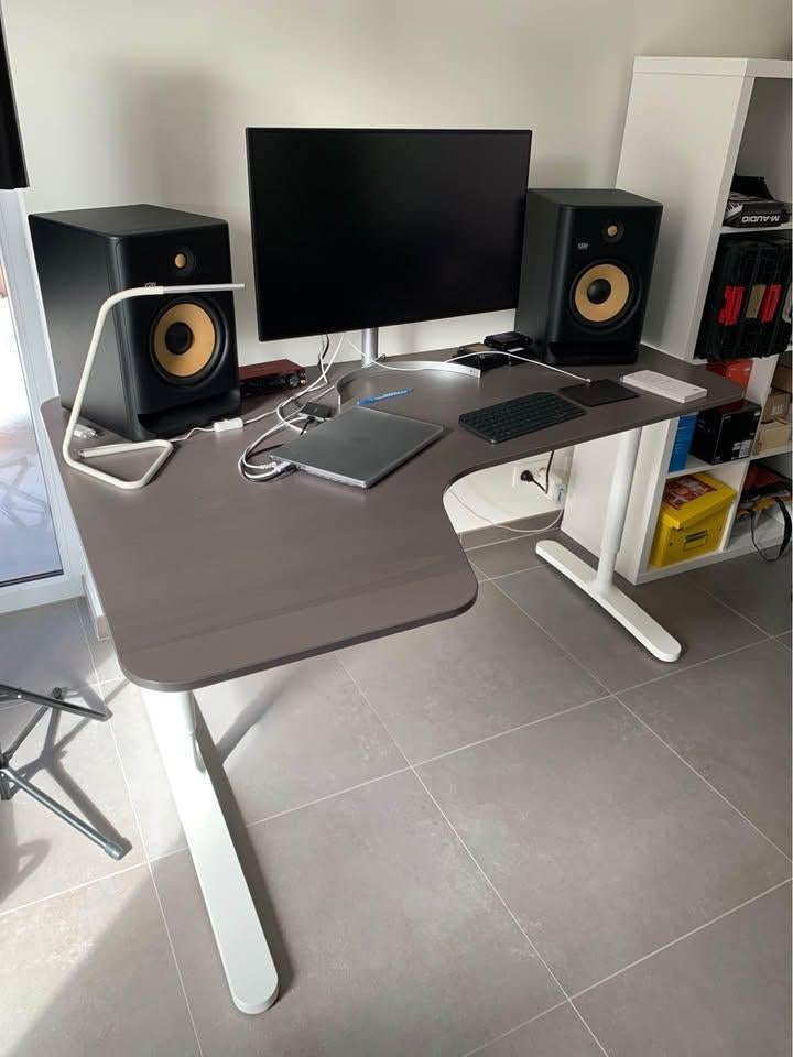 Ikea bekant bureau links, Huis en Inrichting, Ophalen, Gebruikt