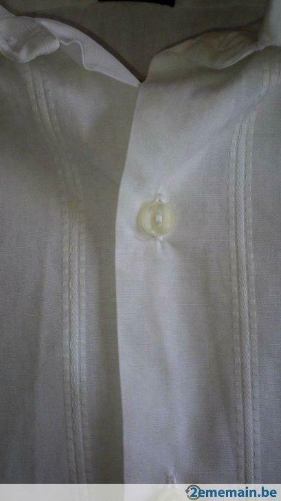Belle chemise blanche, Enlèvement ou Envoi, Porté, Taille 48/50 (M), M&S