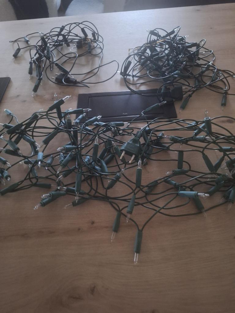 3 jeux de lampes pour sapin de Noël, Divers, Enlèvement ou Envoi, Utilisé