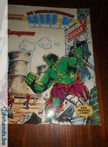 [4364] strip de hulk nr 12 eerste druk, Boeken, Stripverhalen, Ophalen of Verzenden, Gelezen