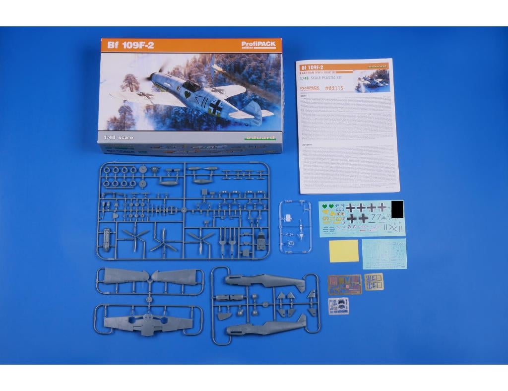 Eduard 1/48 Me BF 109F-2 + incl. verzending naar afhaalpunt, Hobby en Vrije tijd, Overige merken, Nieuw, Ophalen of Verzenden