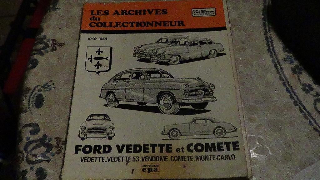 manuel technique ford vedette, Enlèvement