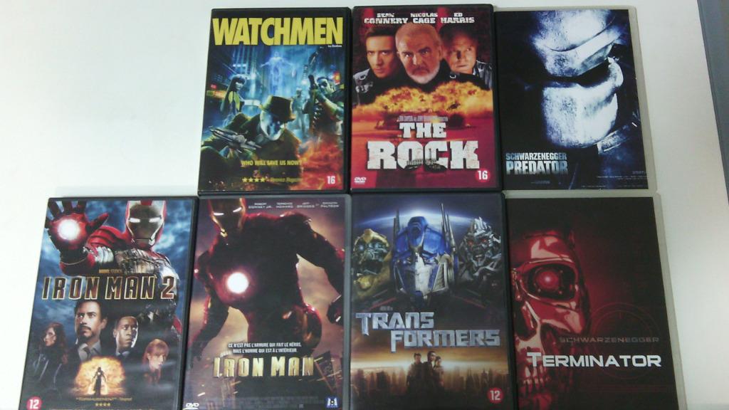 Film - DVD (IronMan, Watchmen, etc), Enlèvement, Utilisé, Action