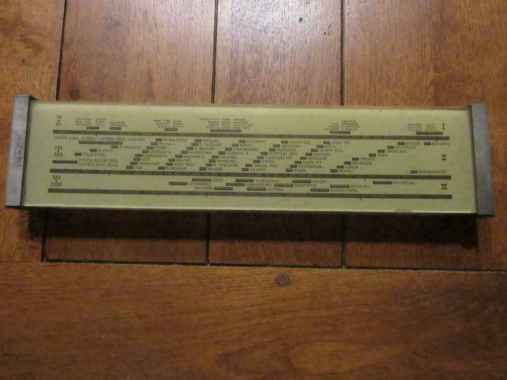 Poste radio tsf SBR 2553 A - ensemble 2 glaces écran -, Enlèvement ou Envoi
