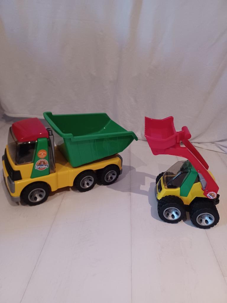 Brudor kiepwagen en graafmachine, Enlèvement ou Envoi, Comme neuf
