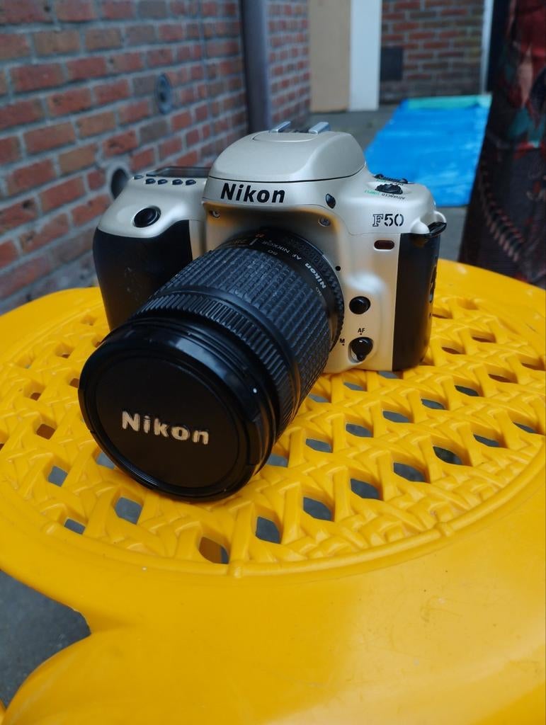Nikon F50 analoog, Ophalen of Verzenden, Gebruikt, Nikon