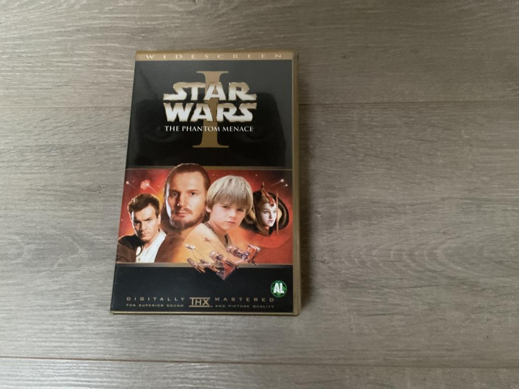 Cassette VHS Star Wars La Menace Fantôme, Collections, Enlèvement ou Envoi