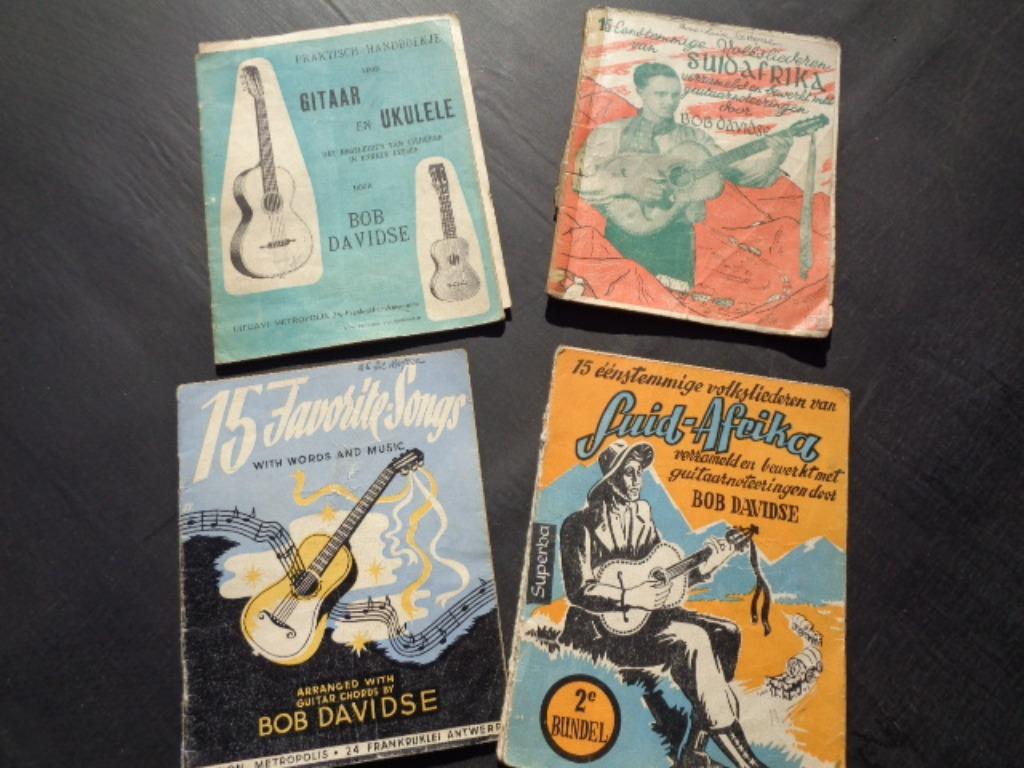 LOT muziek boekjes BOB DAVIDSE , 3 stuks, Boeken, Ophalen of Verzenden, Gelezen