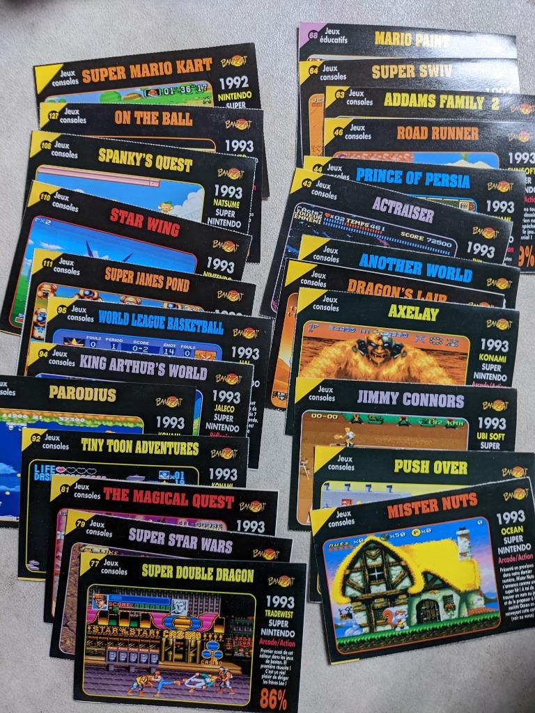 Cartes Collectors Nintendo Gen 4 Banzzai SF2 Jurassic Park, Games en Spelcomputers, Ophalen of Verzenden, Gebruikt