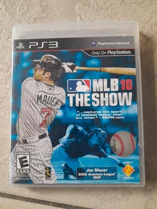 MLB 10 The Show, PS3, Online, Comme neuf, Enlèvement, À partir de 3 ans