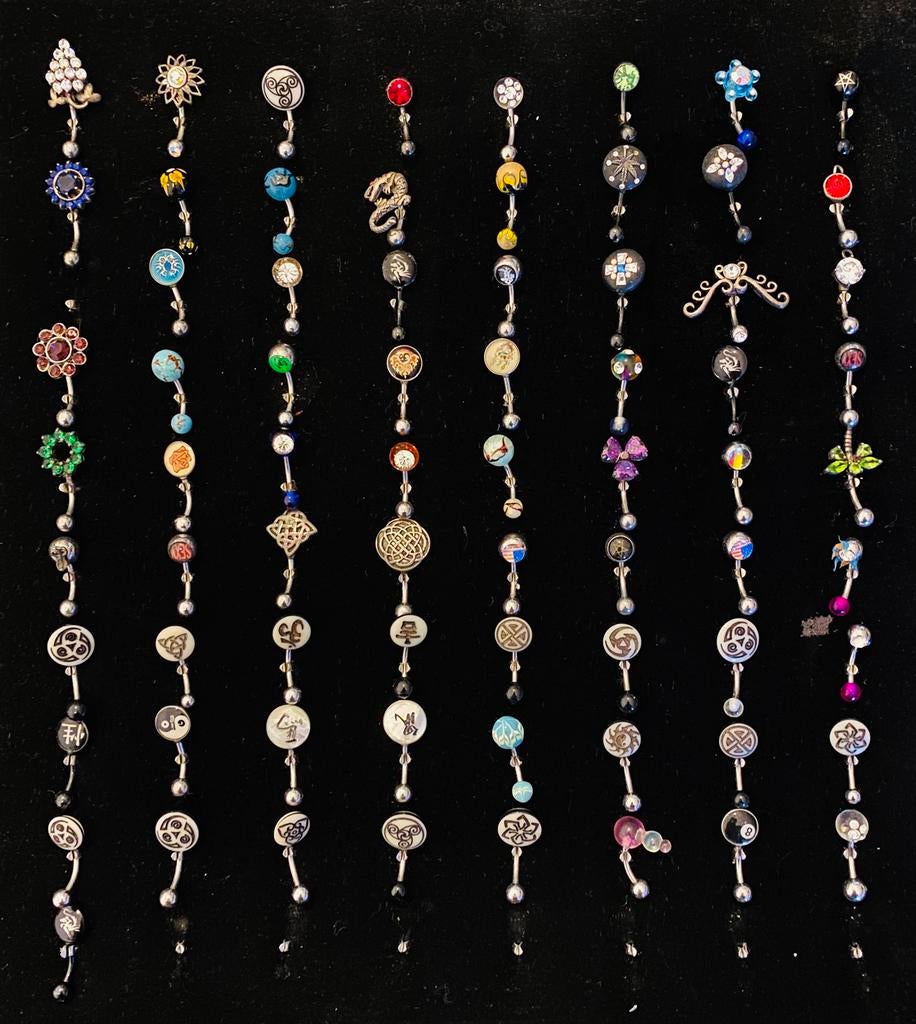 Verschillende jewelry navelpiercing roestvrij staal, Bijoux, Sacs & Beauté, Piercings, Enlèvement, Neuf, Acier, Piercing nombril