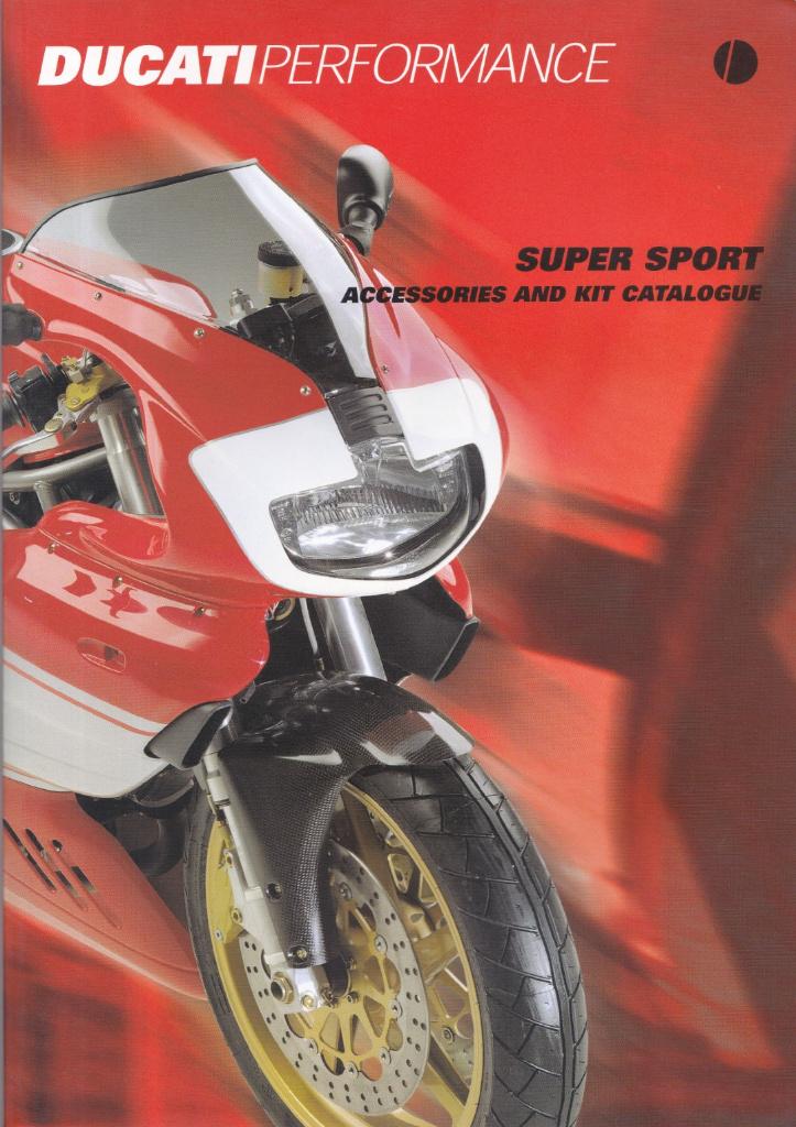 Ducati Super Sport cataloog, Enlèvement ou Envoi, Neuf