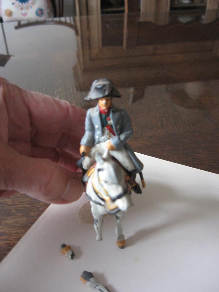 Figurines anciennes en métal plein de, Ophalen of Verzenden, Gebruikt, Mens