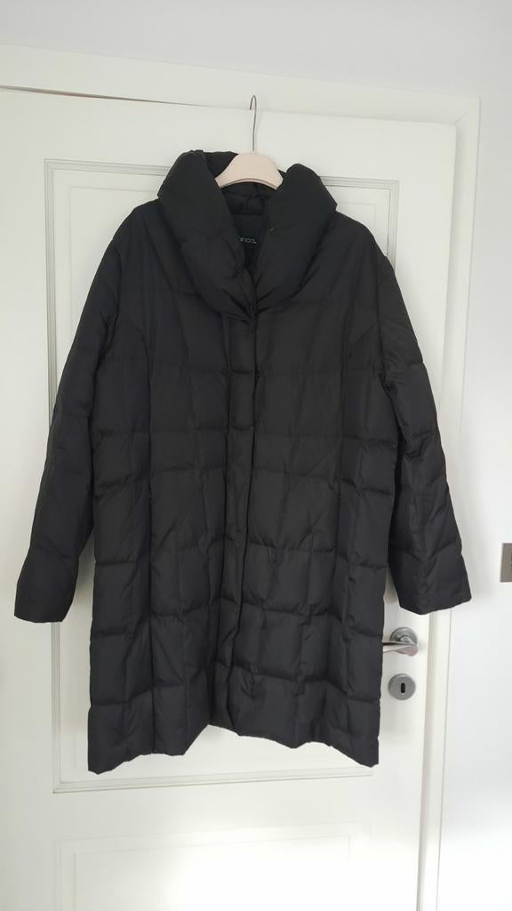 Bianca zwarte winterjas maat 46 in uitstekende staat, Kleding | Dames, Bianca, Zwart, Maat 46/48 (XL) of groter, Ophalen of Verzenden