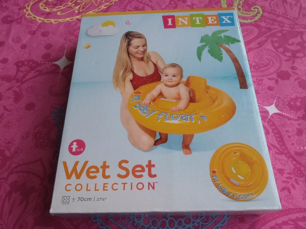 baby float intex (bouée) - bébé jusqu'à 11 Kg, Enlèvement ou Envoi, Comme neuf
