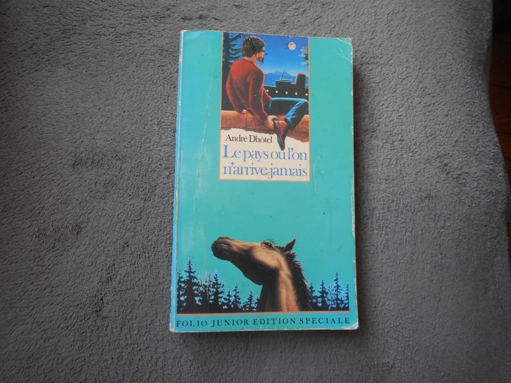 livre folio junior "Le pays où l'on n'arrive jamais ", Ophalen of Verzenden, Gelezen, Fictie