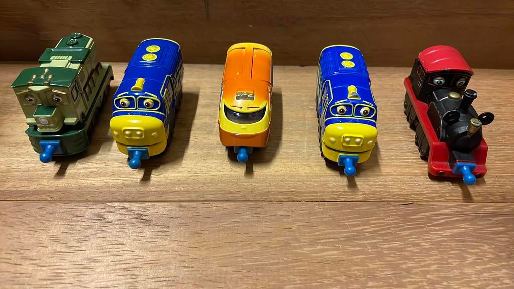 Chuggington Touch n Go speelgoedtreinen - Sinterklaas tip!, Kinderen en Baby's, Ophalen of Verzenden, Gebruikt