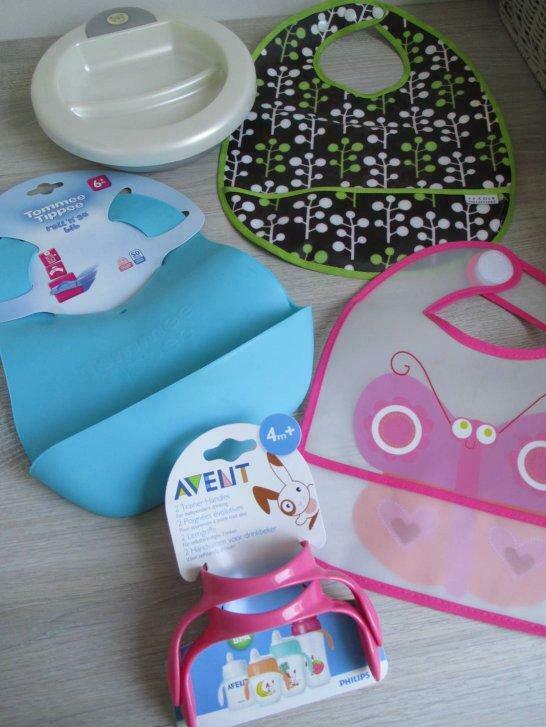Slabbetjes, 2 handvaten voor drinkbeker Avent, Ophalen of Verzenden, Nieuw