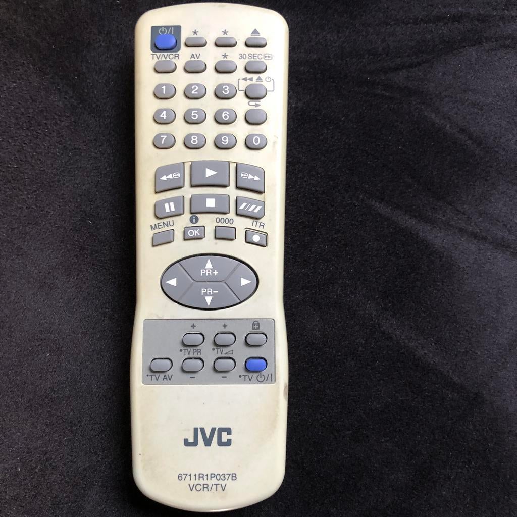 Afstandbediening JVC TV/VCR, TV, Hi-fi & Vidéo, Enlèvement ou Envoi, Utilisé, Originale, TV