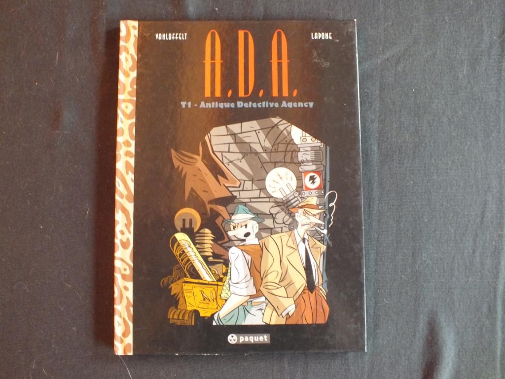 A.D.A.     (1 ALBUM).        EDITIONS PAQUET, Série complète ou Série, Enlèvement ou Envoi, Utilisé, VANLOFFELT-LAPONE