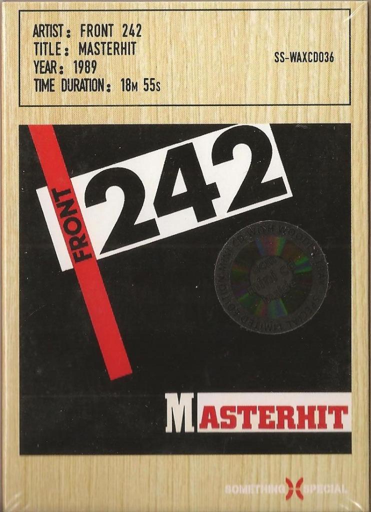 FRONT 242 MASTERHIT  LIMITED MINI CD IN WOODEN BOX + STICKER, Cd's en Dvd's, Verzenden, Nieuw in verpakking