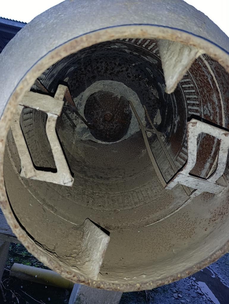 Betonmixer, Ophalen, Gebruikt