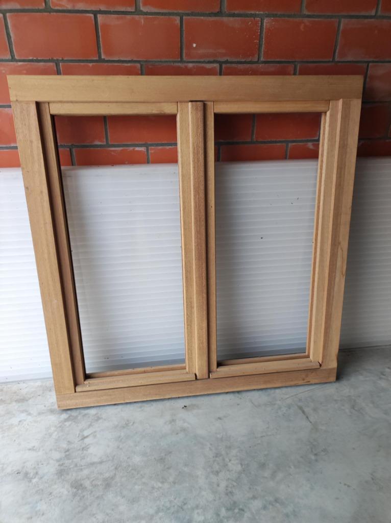 houten raam, Ophalen, Nieuw, Hout, Raamkozijn