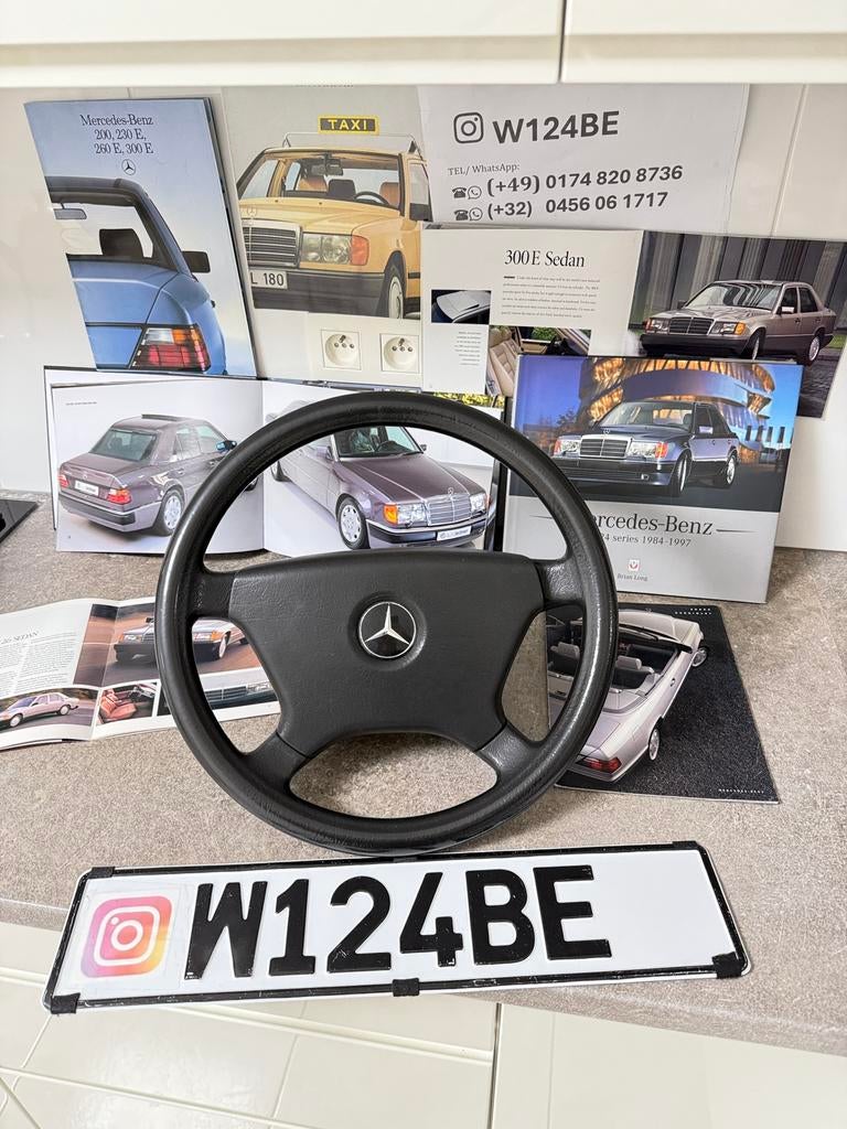 Mercedes w201 w124 w126 w140 stuur volant, Auto-onderdelen, Ophalen, Gebruikt, Mercedes-Benz