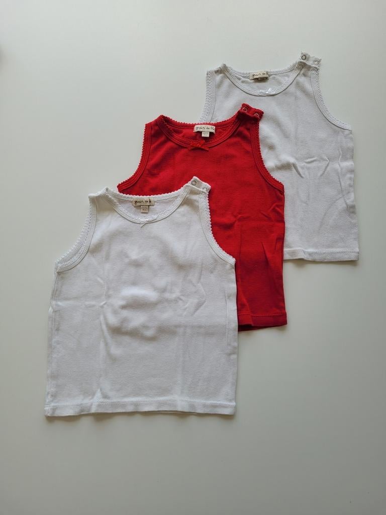 3 hemdjes maat 86 Grain de ble, Ophalen, Nacht- of Onderkleding, Gebruikt, Grain de Blé