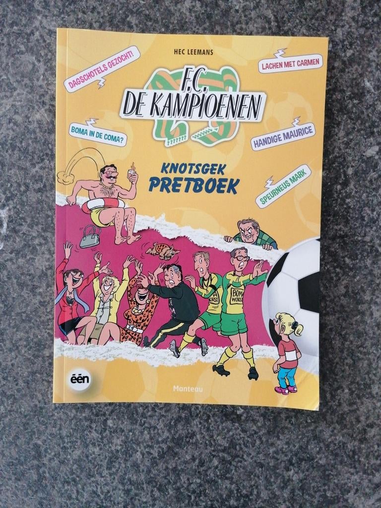 FC De Kampioenen, knotsgek pretboek, Enlèvement ou Envoi, Comme neuf
