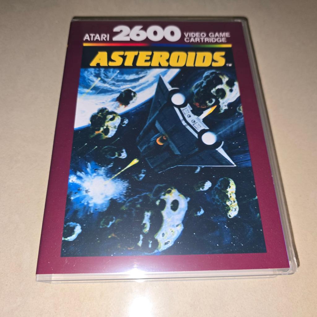 Asteroids Atari 2600 Game Case, Games en Spelcomputers, Games | Atari, Zo goed als nieuw, Atari 2600, Verzenden