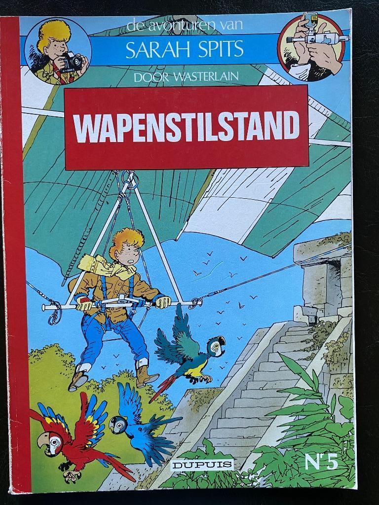 SARAH SPITS -  Wapenstilstand, Enlèvement ou Envoi, Une BD, Utilisé, Marc Wasterlain