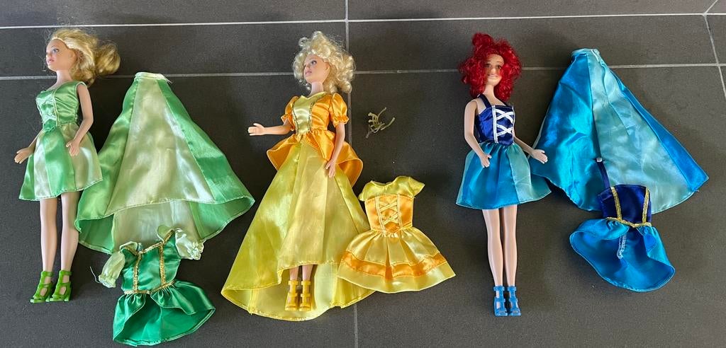 Poppen Princessia (studio 100), Ophalen